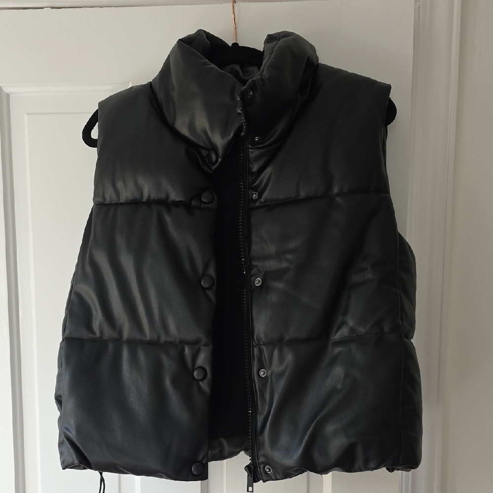 Black Puffer Vest